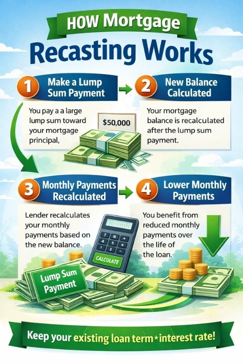 How mortgage recasting works