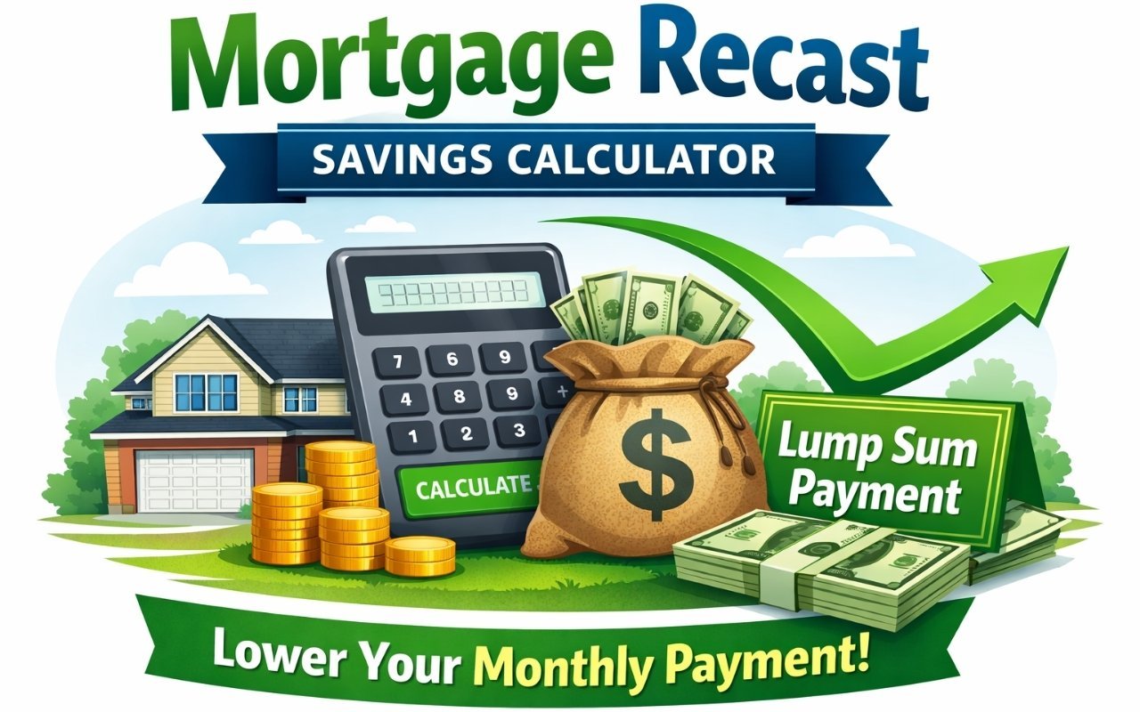 Mortgage Recast Savings Calculator